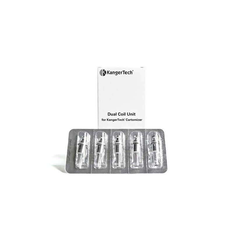 Résistances Dual Coil - Kangertech Pack de 5